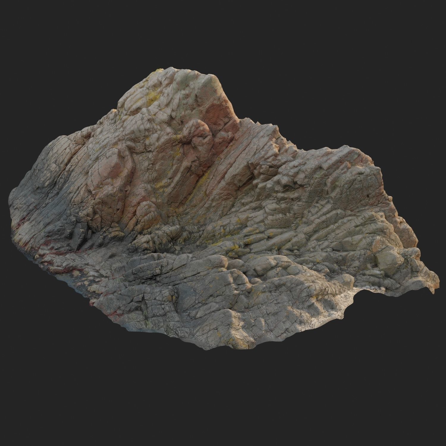 Cliff pack G bundle 3D model_6