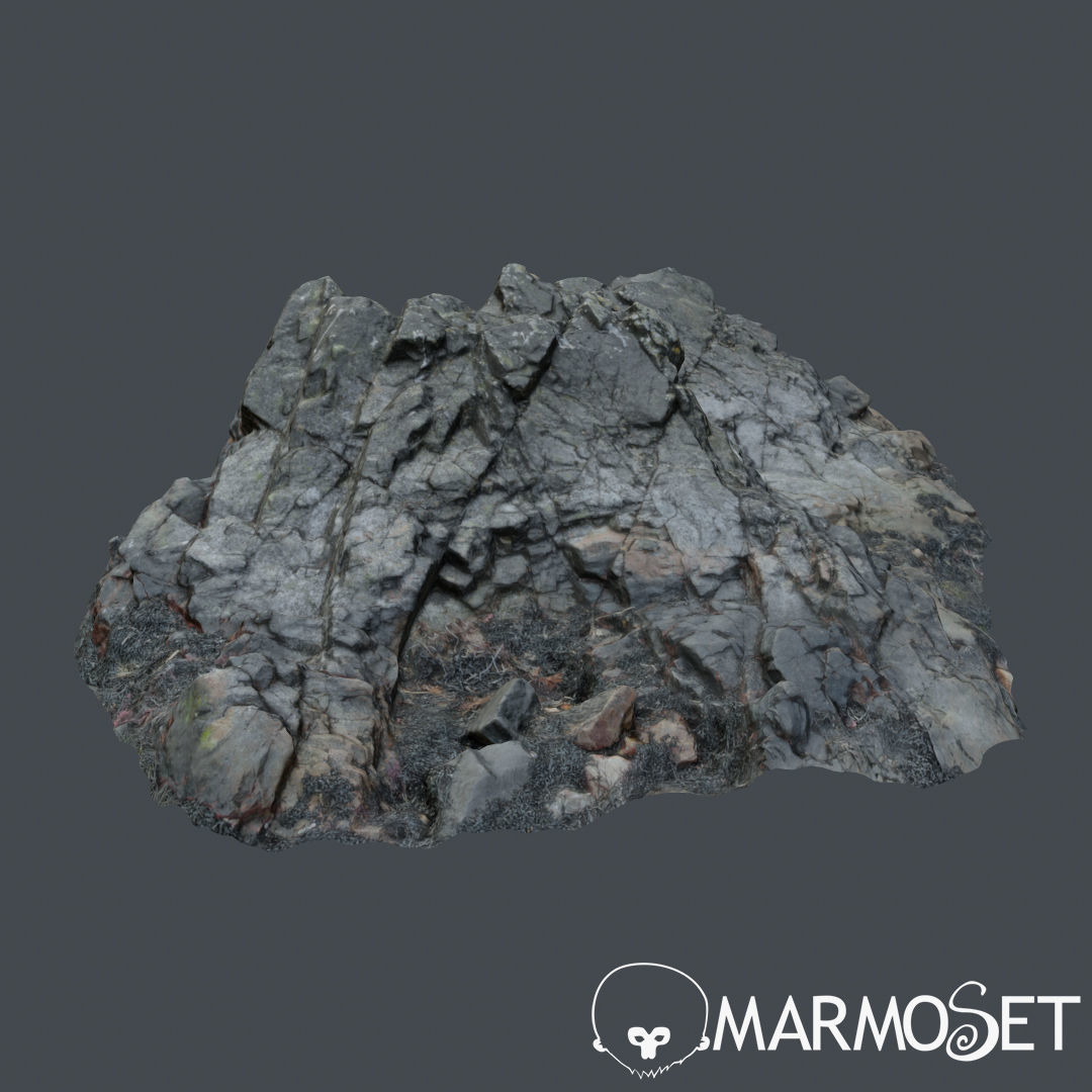 Cliff pack G bundle 3D model_33