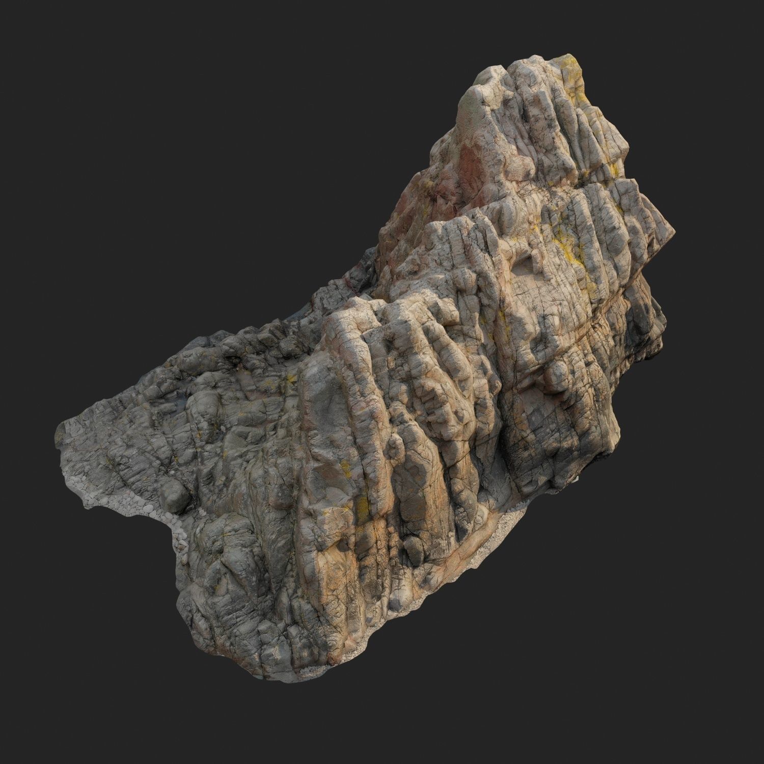 Cliff pack G bundle 3D model_46