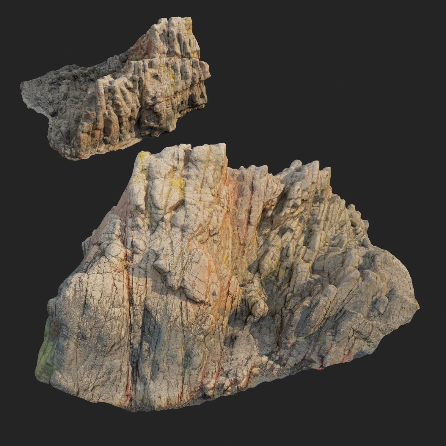 Cliff pack G bundle 3D model_47