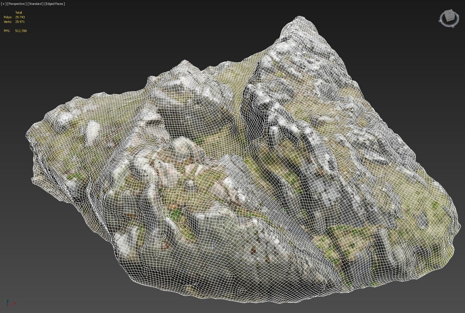 Cliff pack G bundle 3D model_16