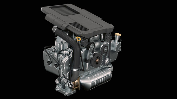 Car Engine  3D model