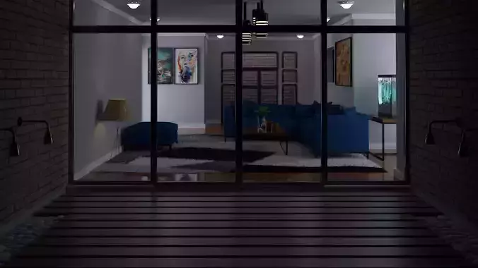 Interior Living Room - 02