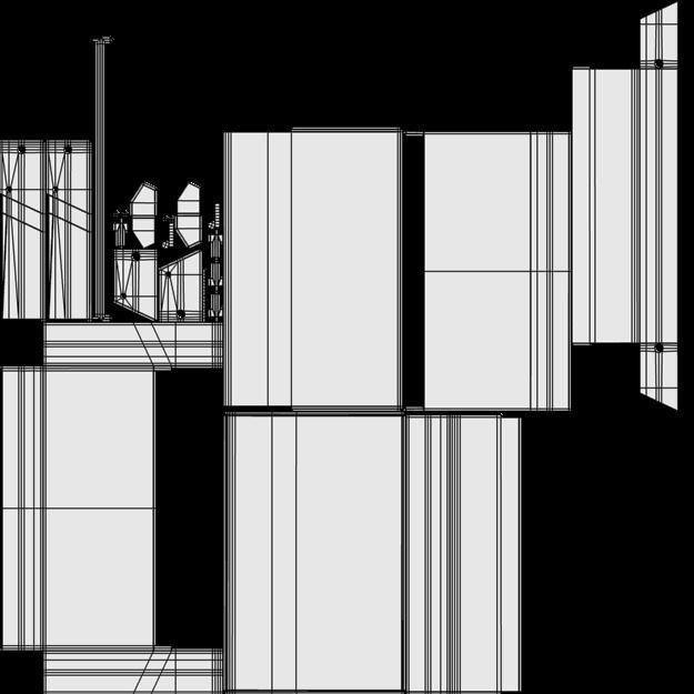 Compact cassette PBR 002 3D model_7