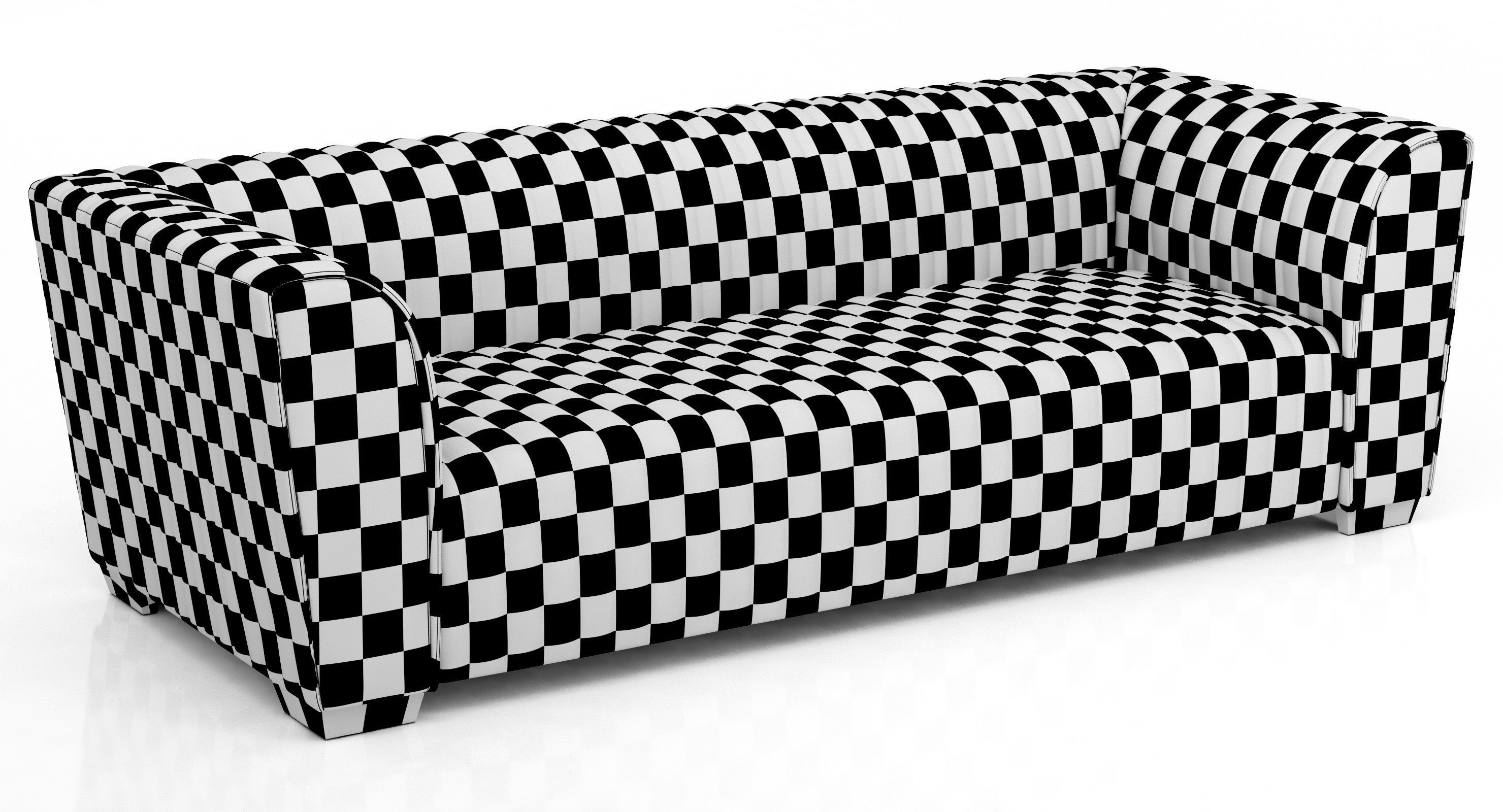 Bernhardt Kent Sofa 3D model_8
