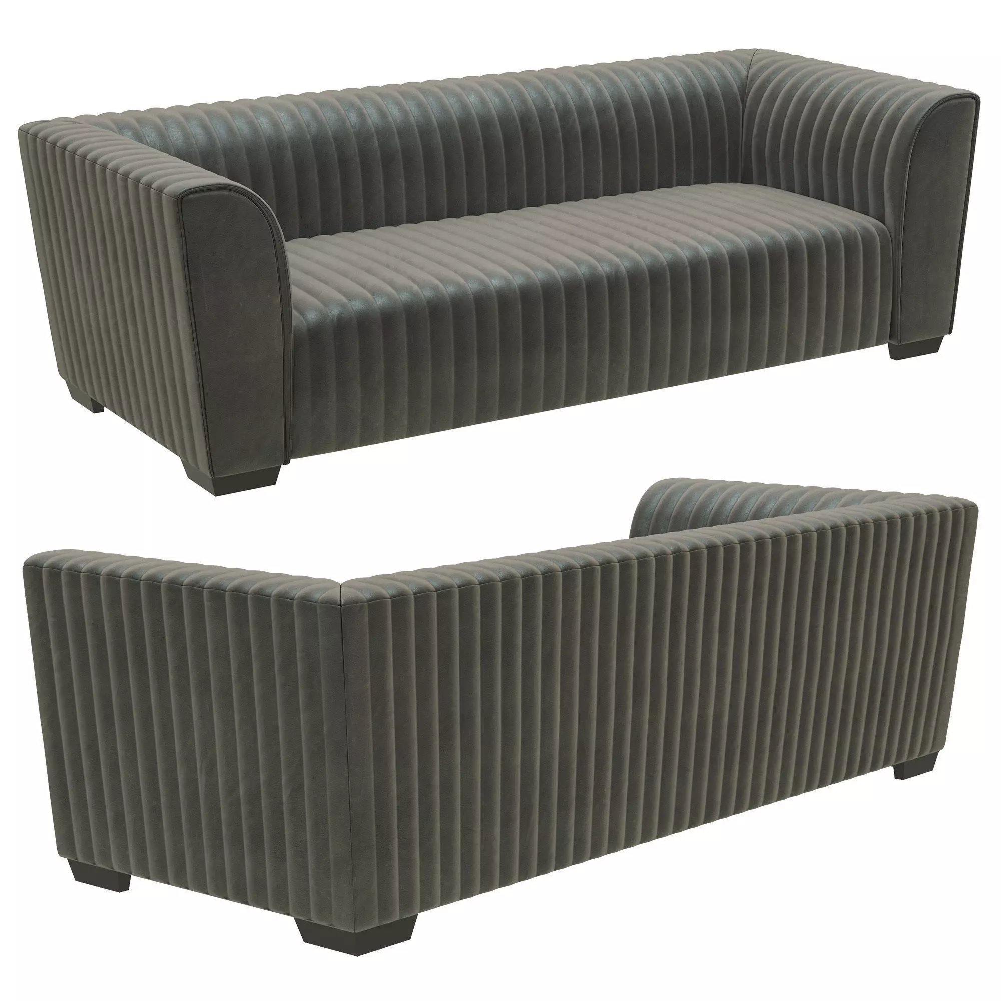 Bernhardt Kent Sofa 3D model_0