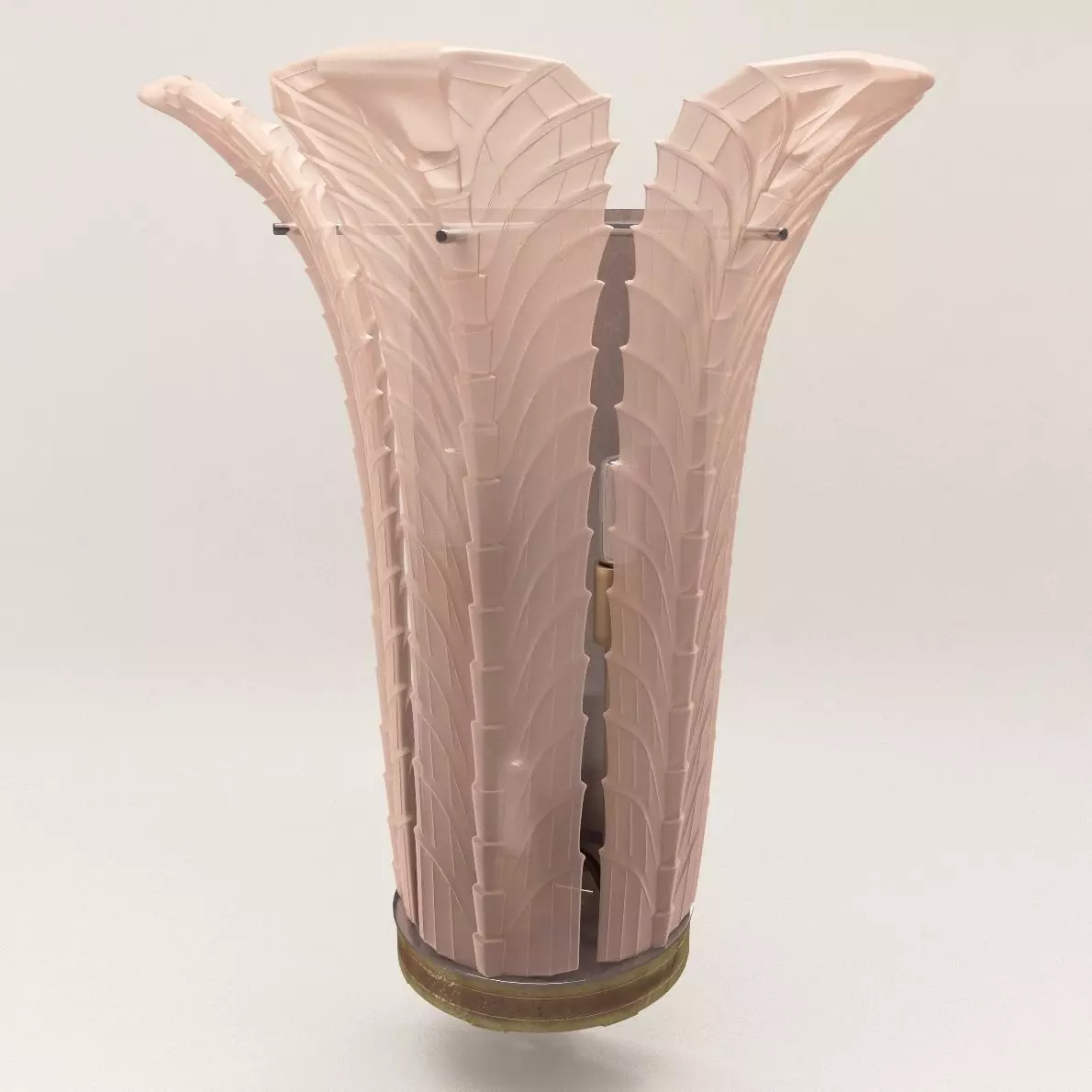 Bracket lamp - Art Deco 1920 3D model_0