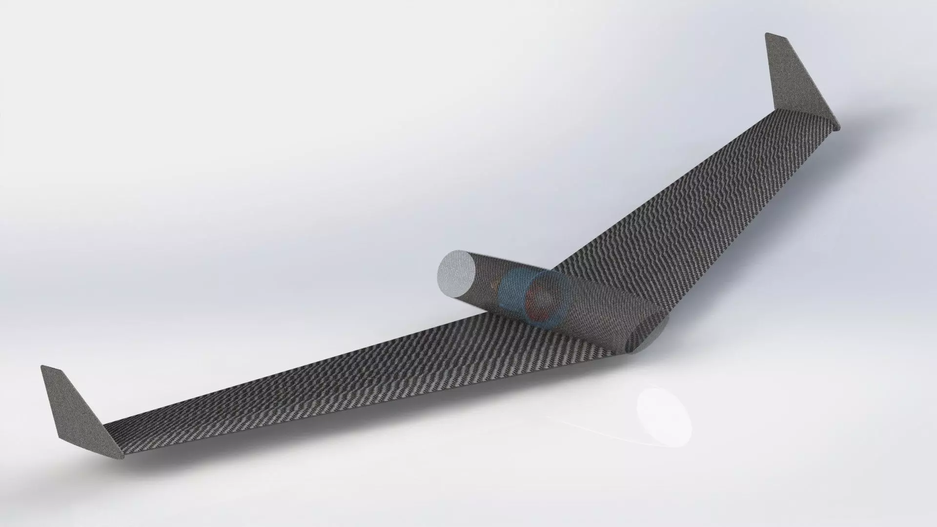 Flying Wing Free 3D model