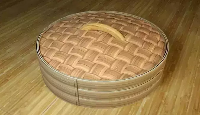 Dimsum Dumpling case 3D model