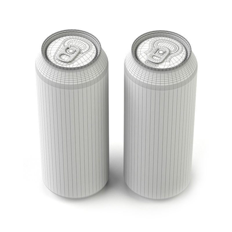 Beer in aluminum cans Vol 1 3D model_6
