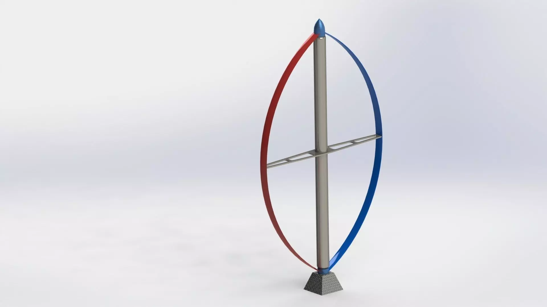 DARRIEUS wind turbine Free 3D model