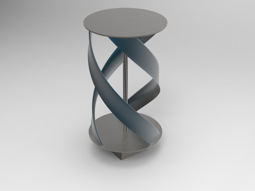 GORLOV Wind Turbine Free 3D model_2