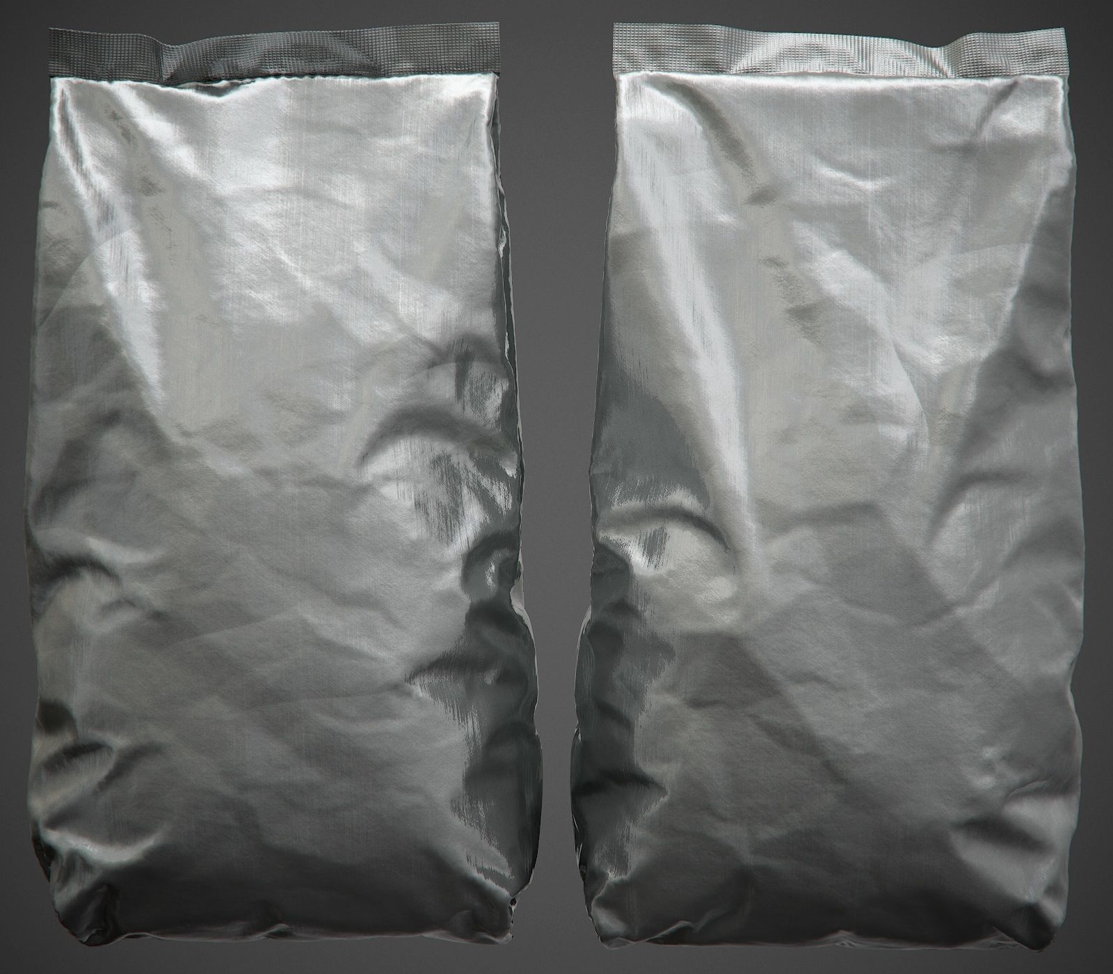 Foil Package - PBR 3D model_1