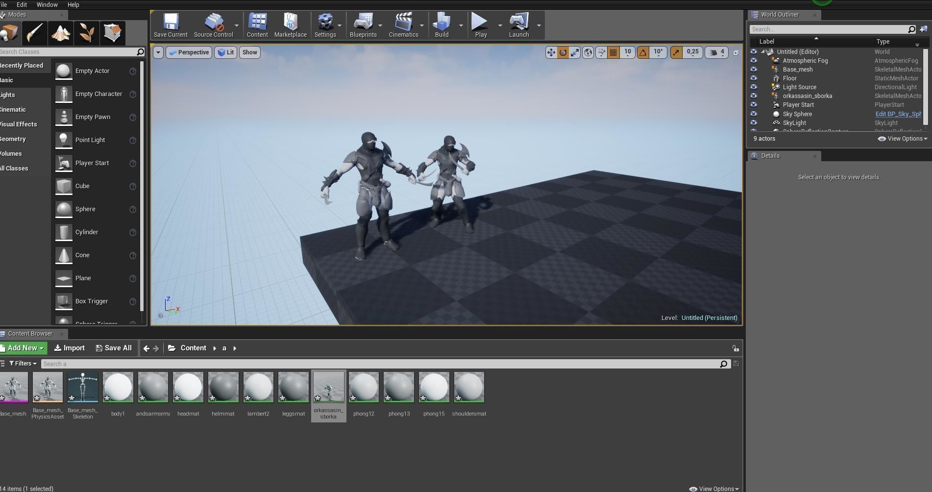 orks assasin Low-poly 3D model_14