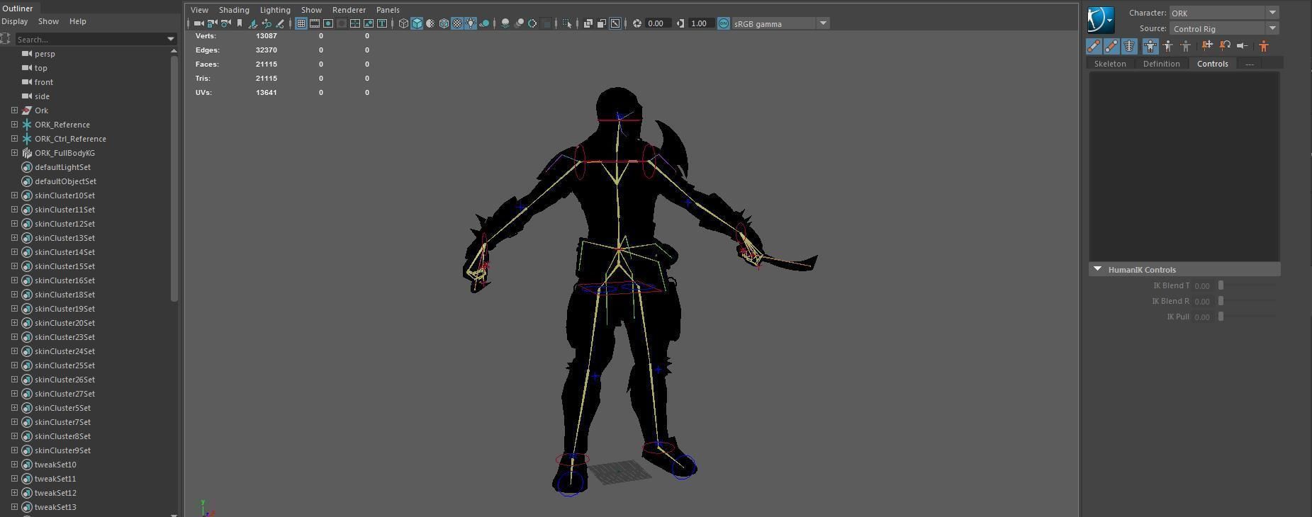 orks assasin Low-poly 3D model_15