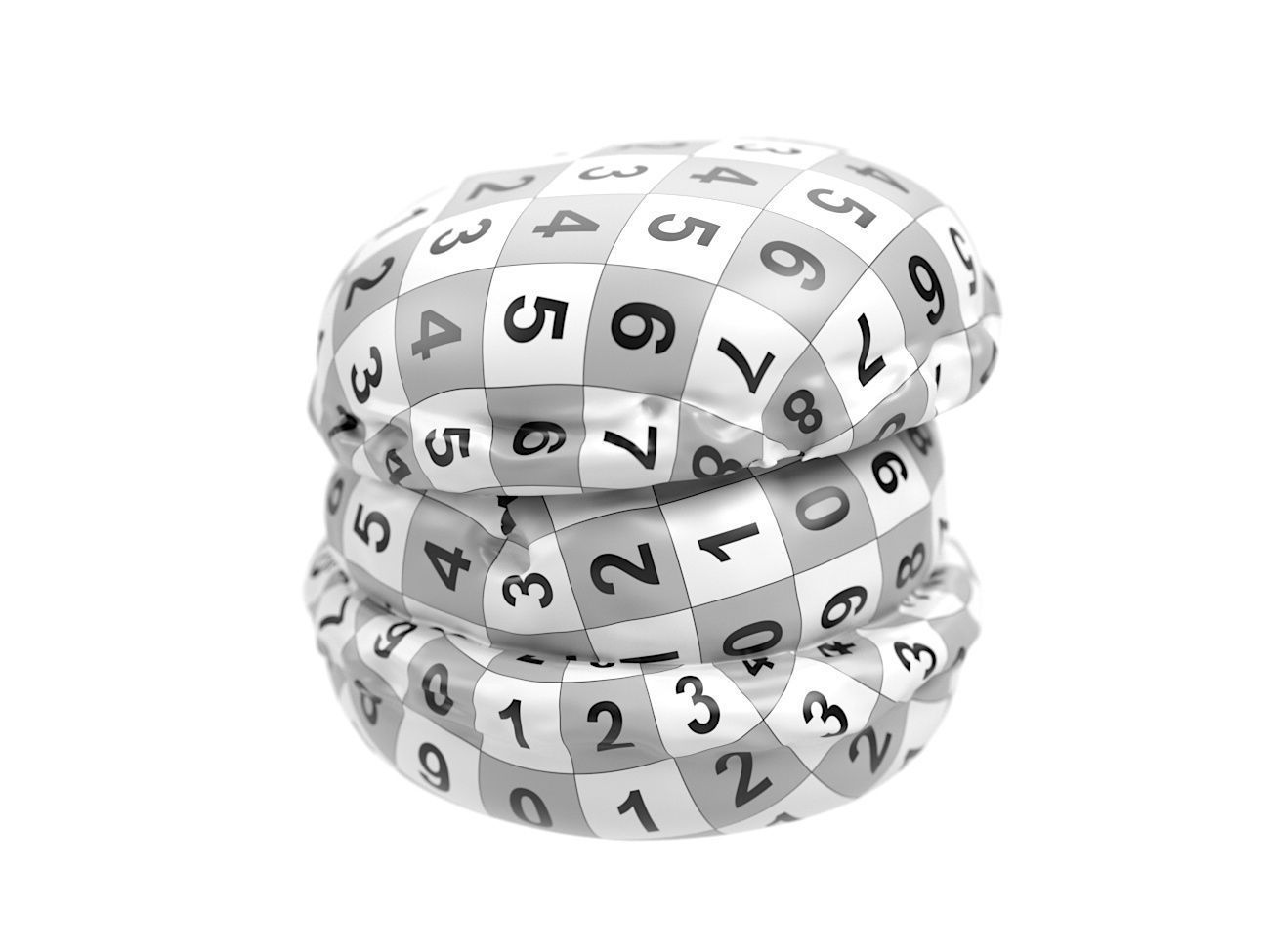 Photorealistic Macaron 3D Scan 2 3D model_7