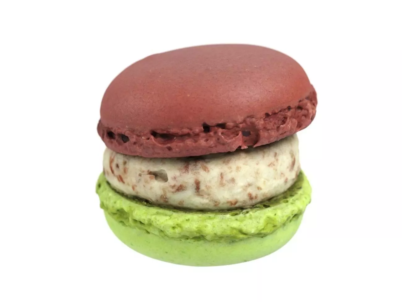 Photorealistic Macaron 3D Scan 2 3D model_0