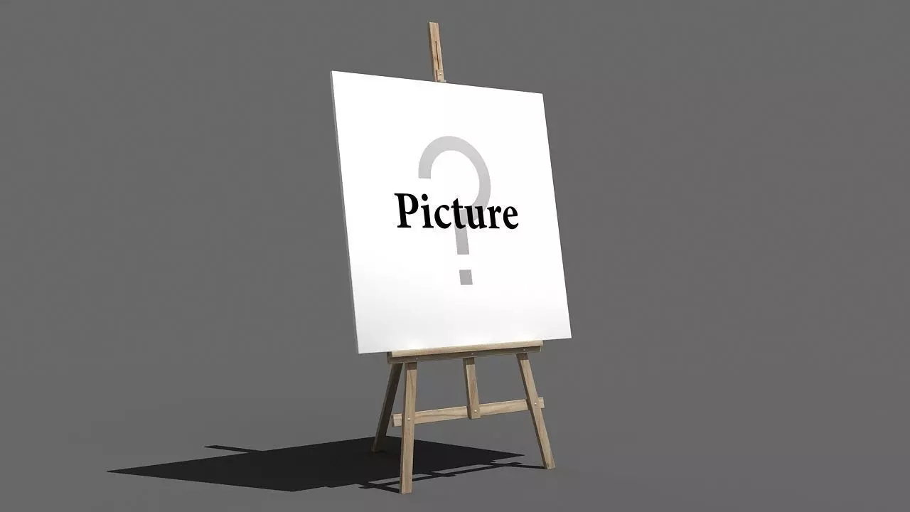 Painting Stand 3D model