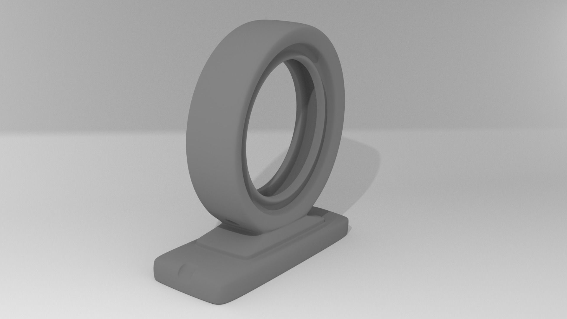 desktop lamp 3D print model_1