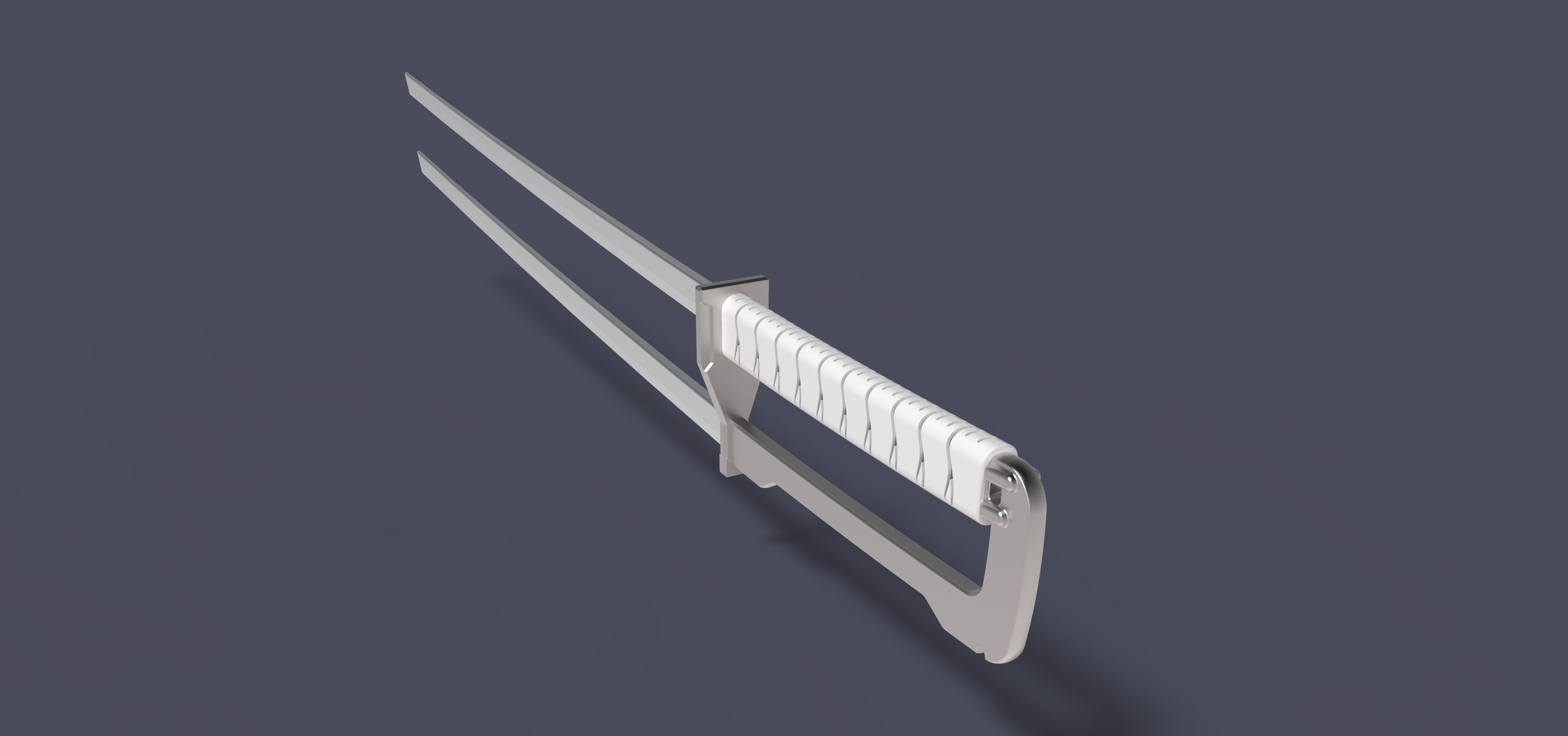 Sword of Shatterstar from movie Deadpool 2 3D model_2