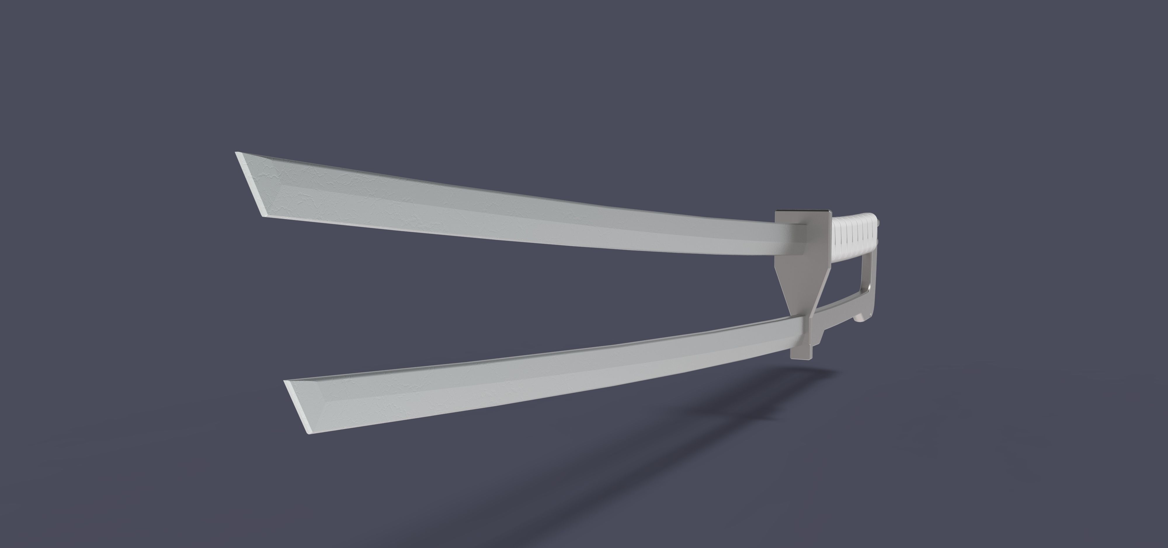 Sword of Shatterstar from movie Deadpool 2 3D model_9