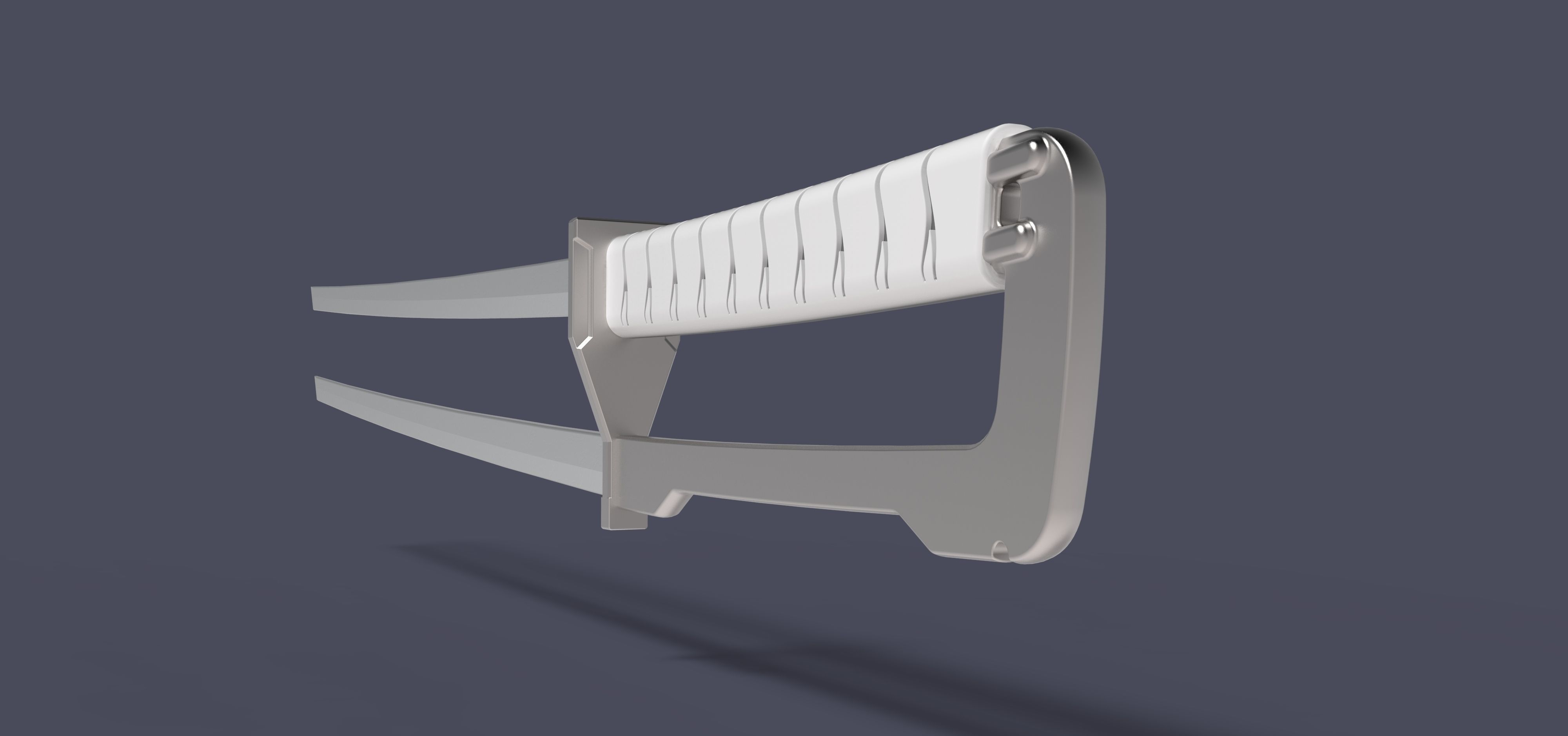 Sword of Shatterstar from movie Deadpool 2 3D model_3
