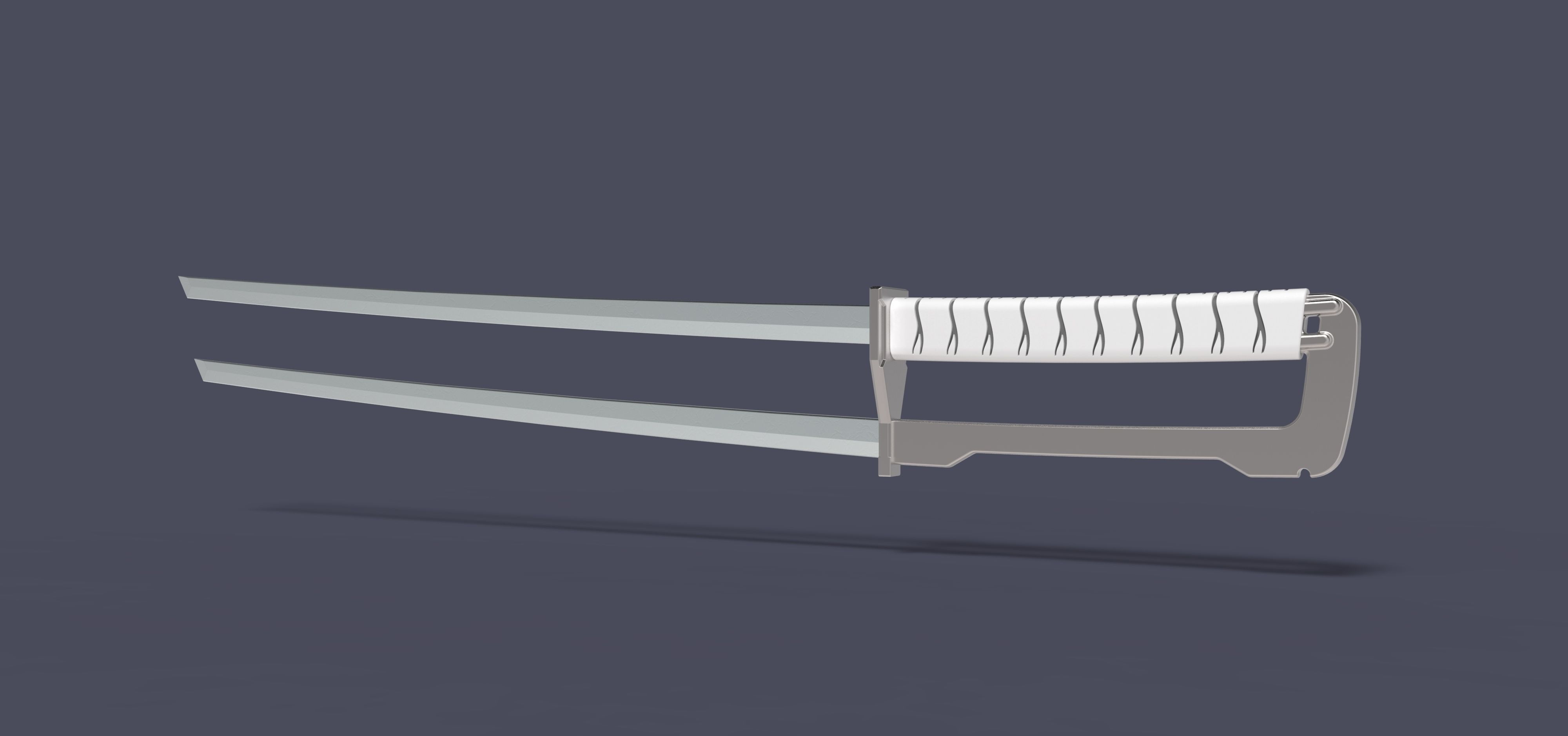 Sword of Shatterstar from movie Deadpool 2 3D model_1