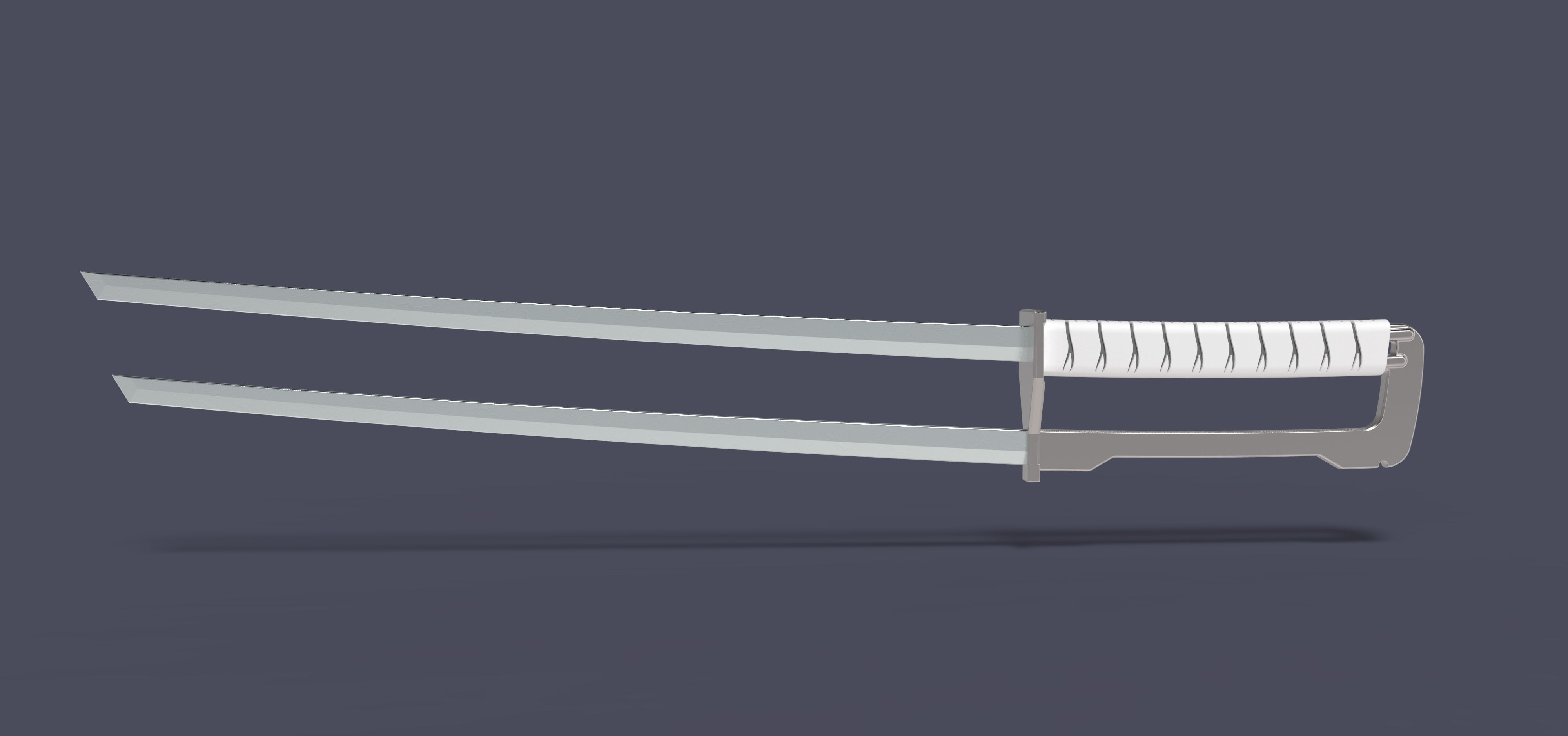 Sword of Shatterstar from movie Deadpool 2 3D model_11