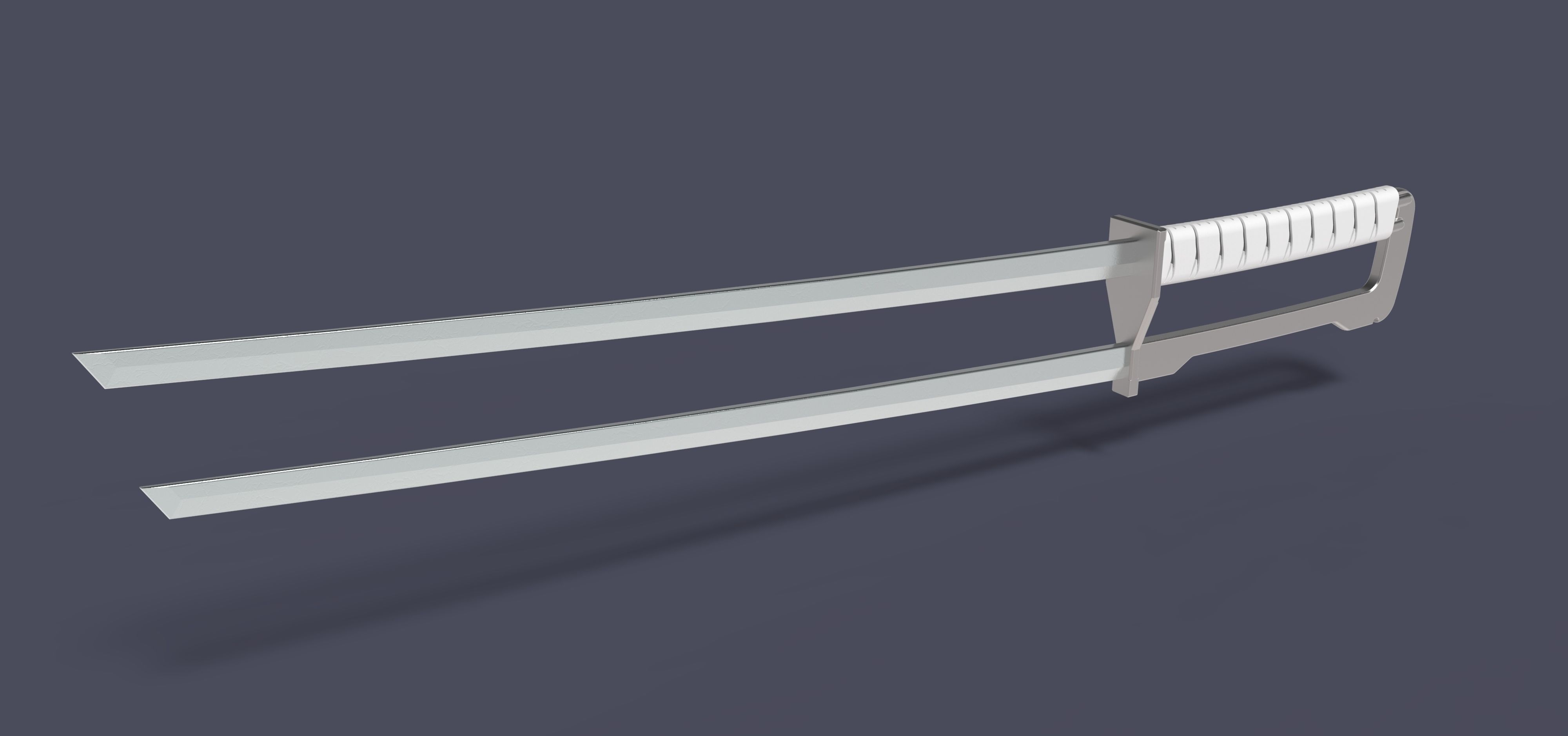 Sword of Shatterstar from movie Deadpool 2 3D model_6