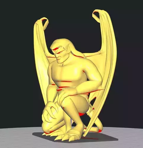 Goliath the Gargoyle 3D print model