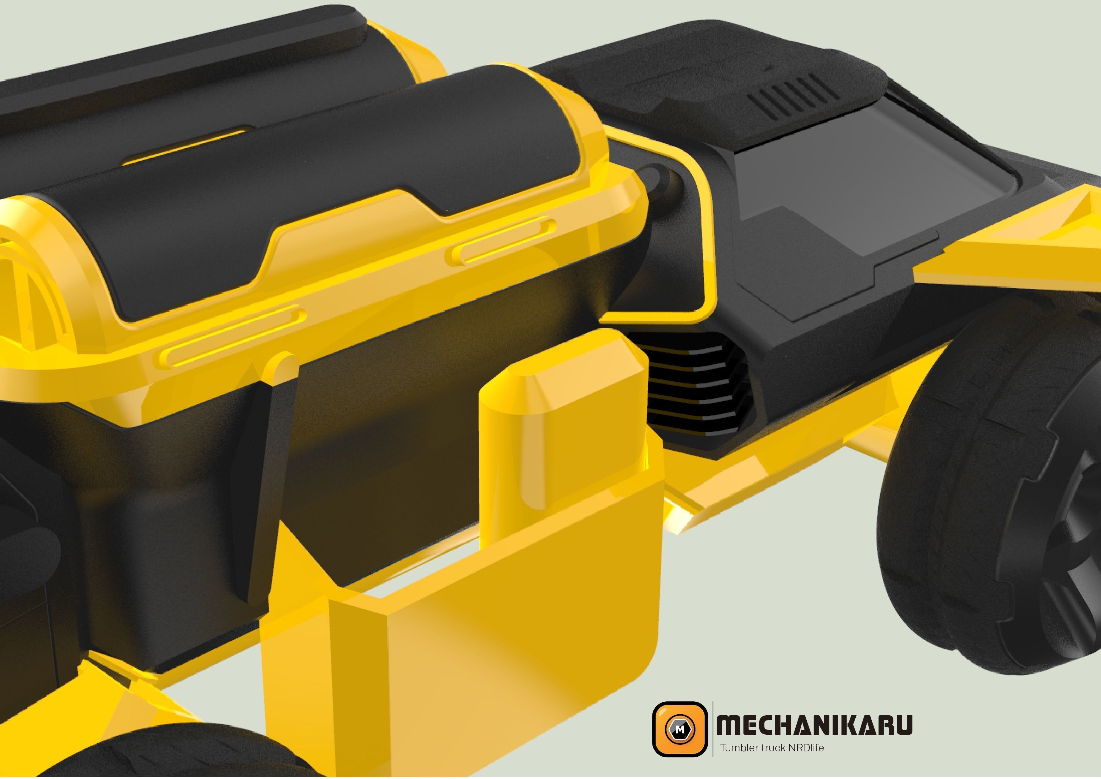 Off-road Tumble 3D print model_2
