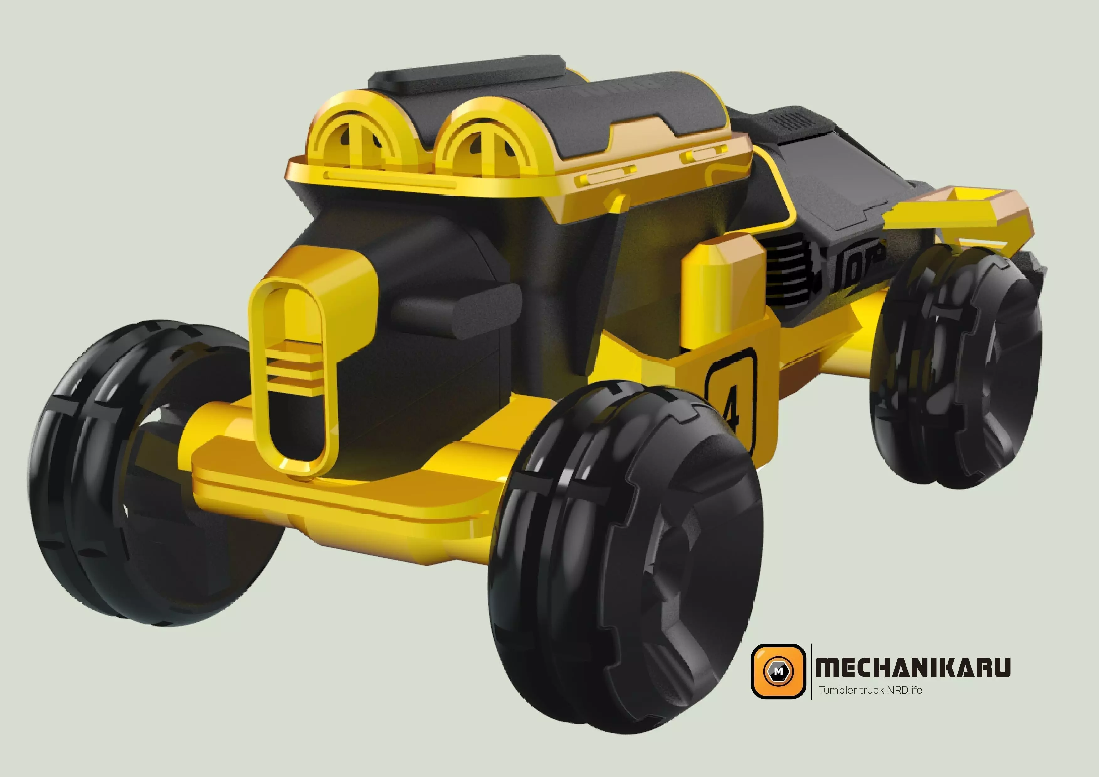 Off-road Tumble 3D print model_0