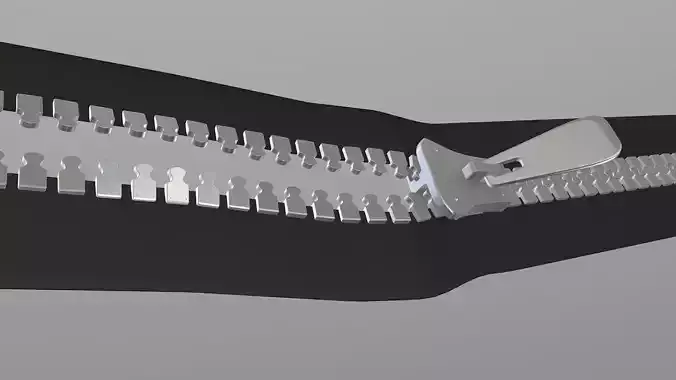 Zipper Animated  3D model