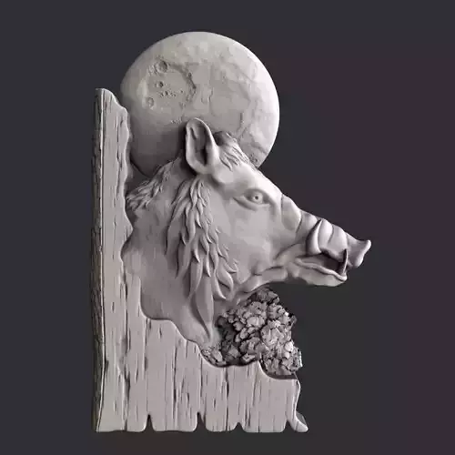 3d STL models for CNC boar