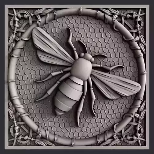 3d STL models for CNC bee