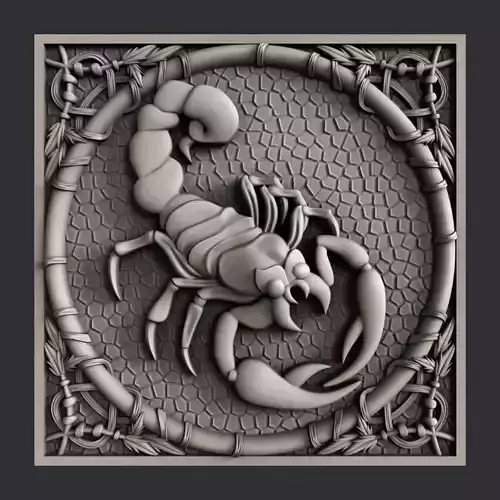 3d STL models for CNC scorpio