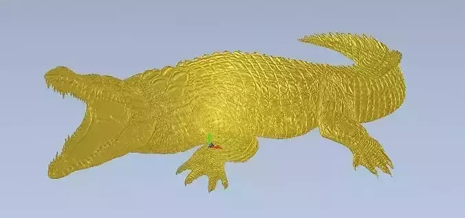 crocodile golden alligator