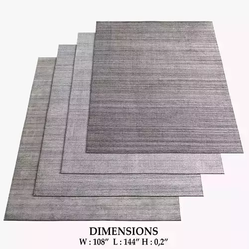 Restoration Hardware Rugs 62 3D model