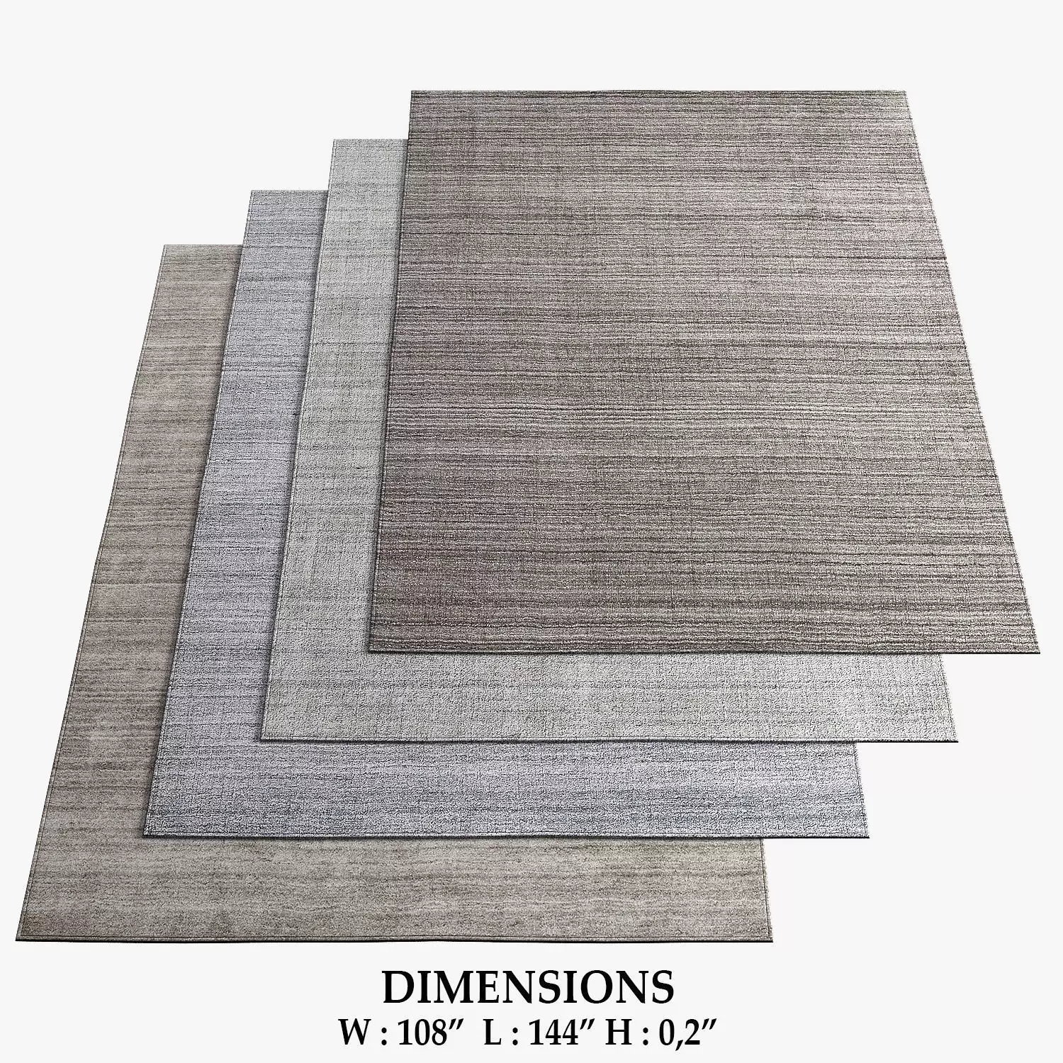 Restoration Hardware Rugs 62 3D model_0