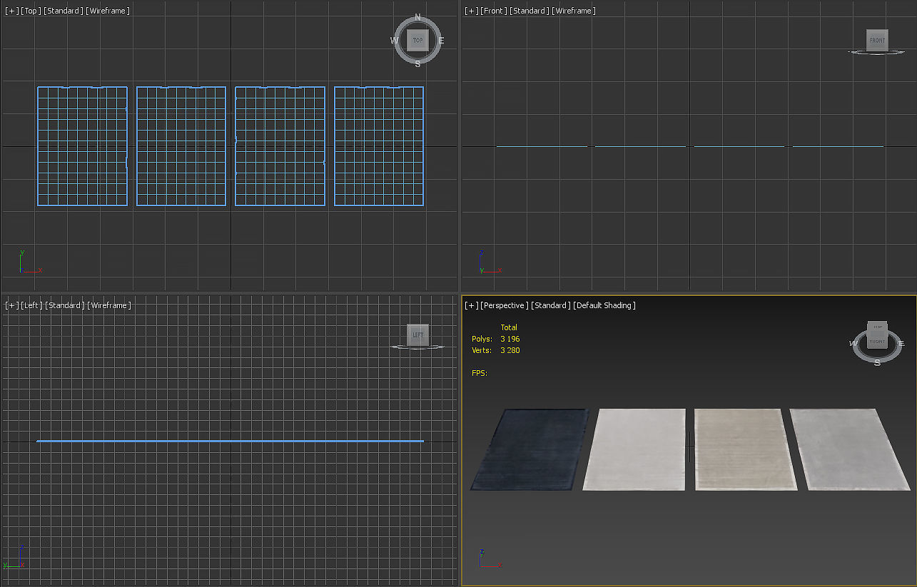 Restoration Hardware Rugs 68 3D model_6