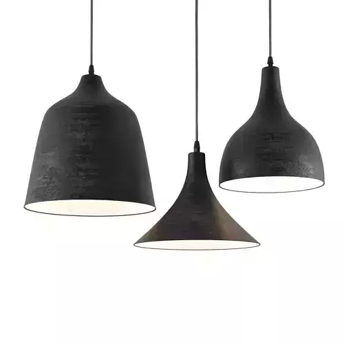 T-Black lamps KARMAN 3D model