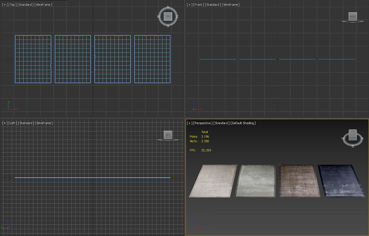 Restoration Hardware Rugs 75 3D model_6