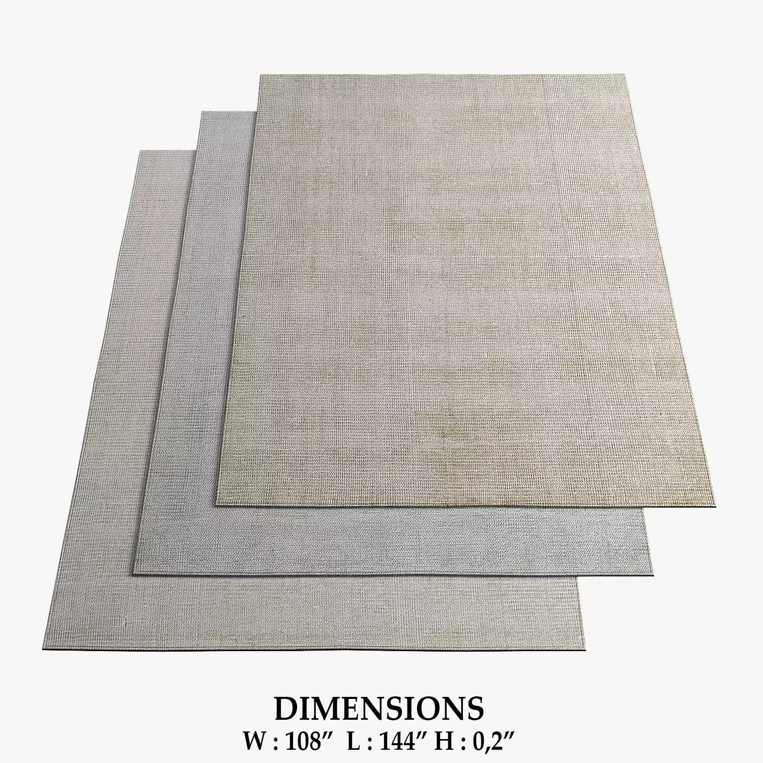 Restoration Hardware Rugs 94 3D model_0