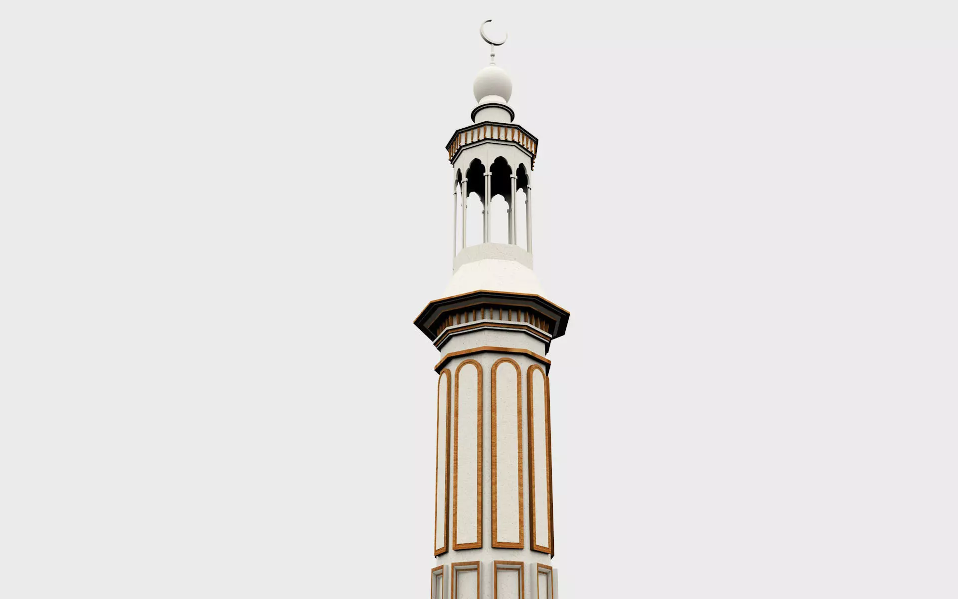 Minar Mosque 3D model 3D print model_0