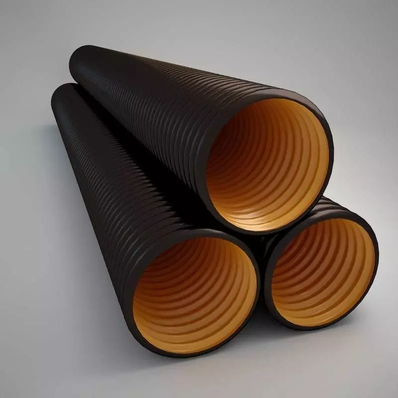 Drainage Tube 3D model_0