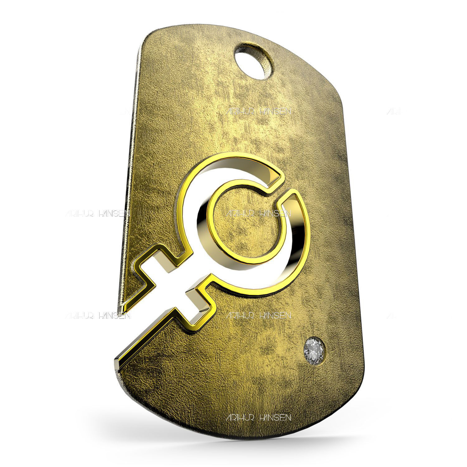 Venus Symbol 3D print model_3