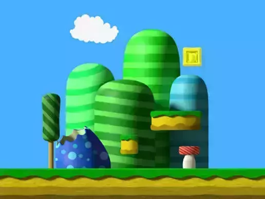 2D Platformer Sprites Texture