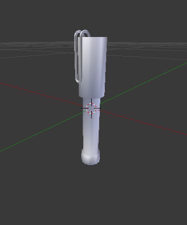 Rohr Hand grenade Low-poly 3D model_2