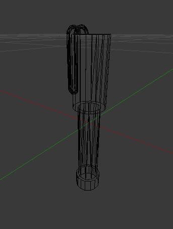 Rohr Hand grenade Low-poly 3D model_4