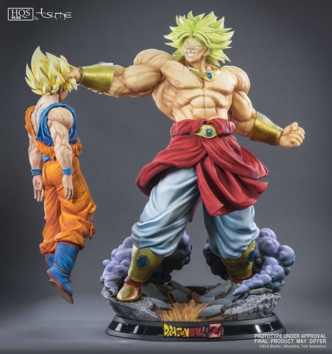Broly Vs Goku 3D print model